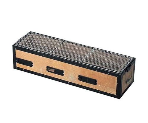 鍵主工業 炭用バーベキューコンロ BQ8T号 (6～12人用) 6559600 1個 (ご注文単位1個) 【直送品】