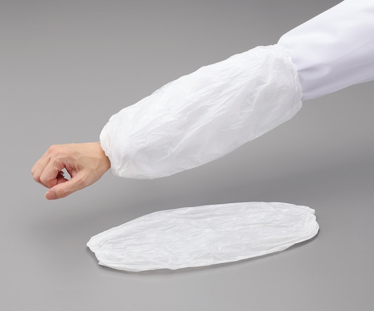 アズワン ディスポ腕カバー 100枚入CN601 1袋 (ご注文単位1袋) 【直送品】