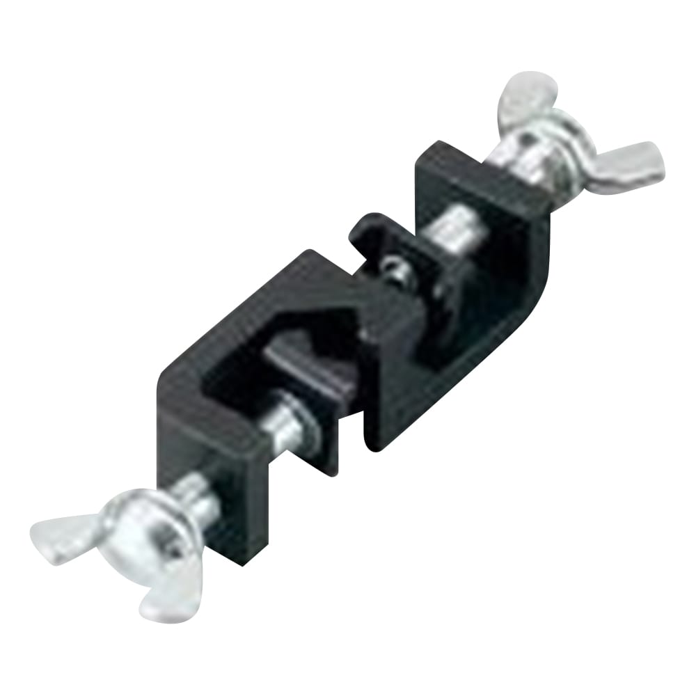 アズワン 実験器具保持具 角ムッフ爪付・黒角ムッフ爪付き・黒 1個 (ご注文単位1個) 【直送品】