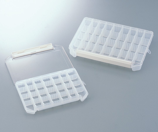 明邦化学工業 分別クリアケース 205×145×40mmC-800ND 1個 (ご注文単位1個) 【直送品】