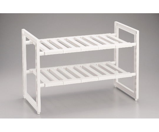 パール金属 アレンジフリー シンク下スペースラック 2段 (伸縮タイプ) H-5810 1個 (ご注文単位1個) 【直送品】