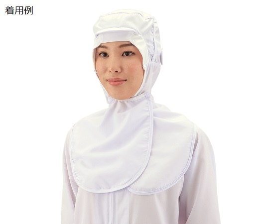 アズワン 食品ユニフォーム (男女兼用) キャップSC-F 1枚 (ご注文単位1枚) 【直送品】