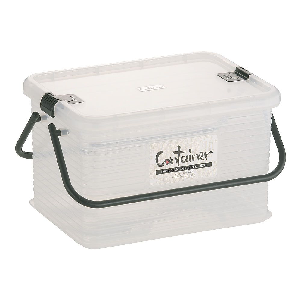 サンコープラスチック コンテナー クリア S 1個 (ご注文単位1個) 【直送品】