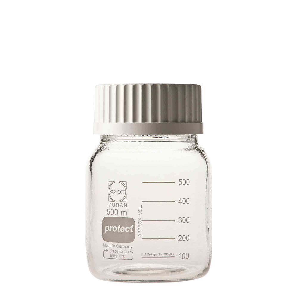 DWK Life Sciences 広口ねじ口瓶 デュラン (R) 500mL017250-4500A 1本 (ご注文単位1本) 【直送品】