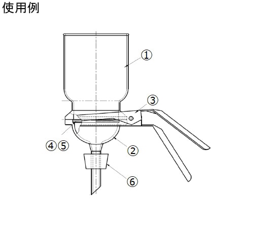 旭製作所 フィルターホルダー 部品:ベース3917-47S 1個 (ご注文単位1個) 【直送品】
