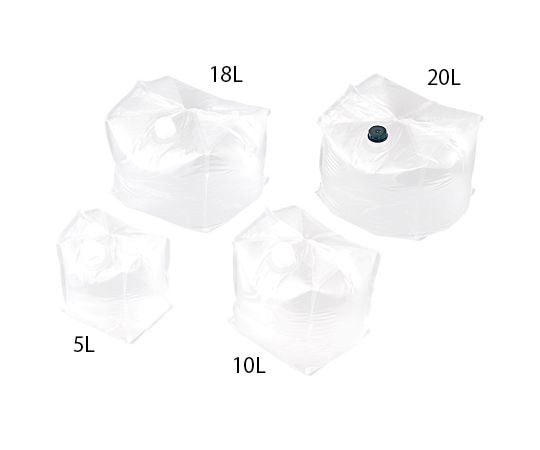 アズワン ユニオンコンテナーII型 (スクエア) 18L 容器 1個 (ご注文単位1個) 【直送品】