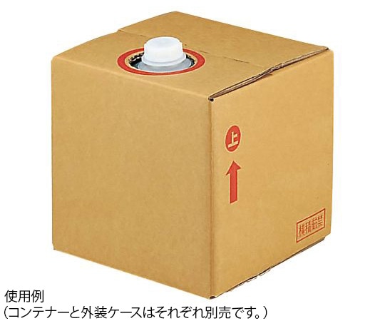 アズワン ユニオンコンテナーII型 (スクエア) 18L 容器 1個 (ご注文単位1個) 【直送品】