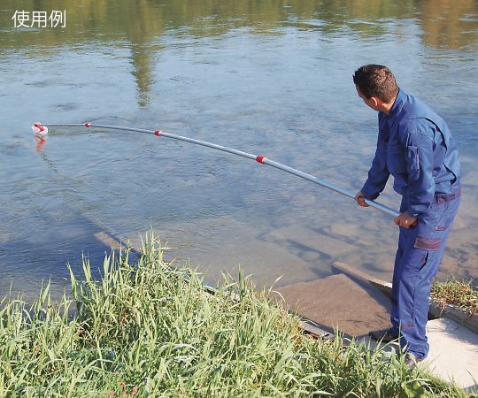 Burkle ロングハンドルサンプラー Telescoop PPスイングビーカー 2000mL5354-5200 1個 (ご注文単位1個) 【直送品】