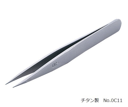 RUBIS MEISTER ピンセット TNF (チタン) 製 No.0C11 1本 (ご注文単位1本) 【直送品】