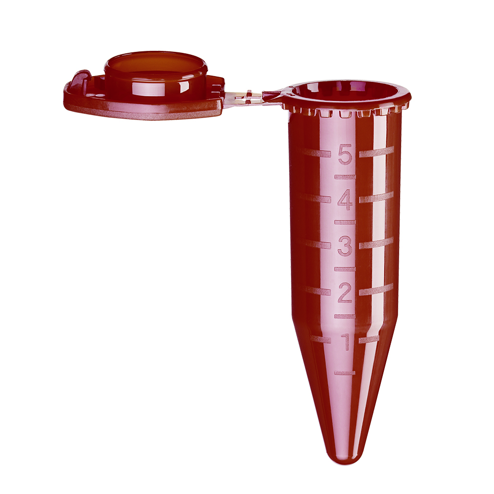 エッペンドルフ エッペンドルフチューブ 5.0mL 茶 1式 (200本入) 0030 119.452 1式 (ご注文単位1式) 【直送品】