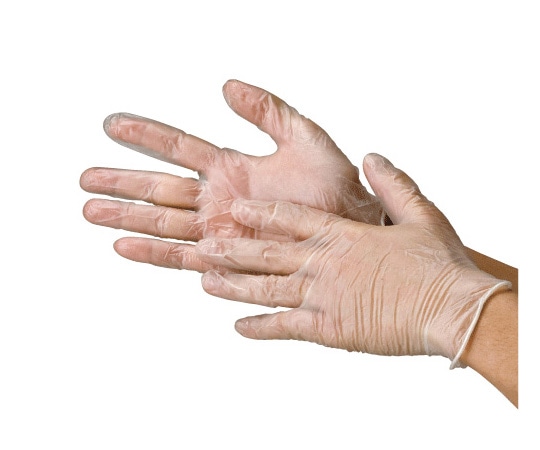 川西工業 調理用ビニール使いきり手袋 100枚入 M2025 1箱 (ご注文単位1箱) 【直送品】