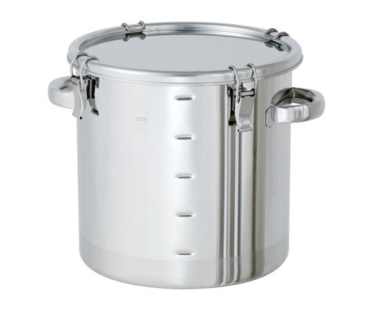 MONOVATE (旧：日東金属工業) ステンレス密閉容器 目盛付 (クリップ式) 7LCTH-M-21 1個 (ご注文単位1個) 【直送品】