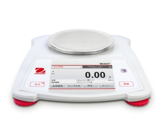 オーハウス ポータブル天びん スカウトシリーズ (フルカラータッチスクリーン搭載モデル) 420g/0.01gSTX422JP 1個 (ご注文単位1個) 【直送品】