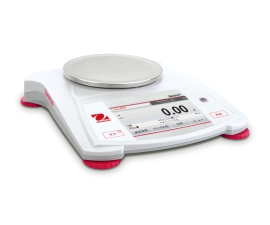 オーハウス ポータブル天びん スカウトシリーズ (フルカラータッチスクリーン搭載モデル) 620g/0.01gSTX622JP 1個 (ご注文単位1個) 【直送品】