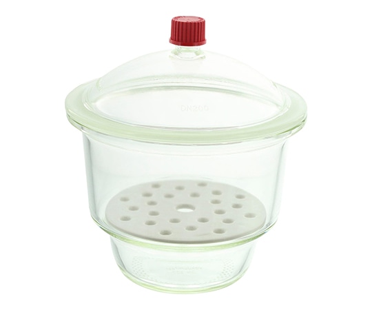 柴田科学 ねじ口デシケーター 上口 φ190mm017430-200 1台 (ご注文単位1台) 【直送品】