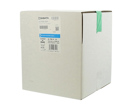 柴田科学 ねじ口デシケーター 上口 φ190mm017430-200 1台 (ご注文単位1台) 【直送品】