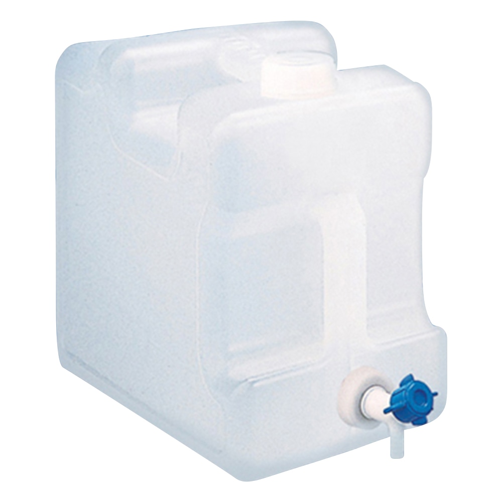 アズワン スクエアーボトル 10L活栓付 1本 (ご注文単位1本) 【直送品】