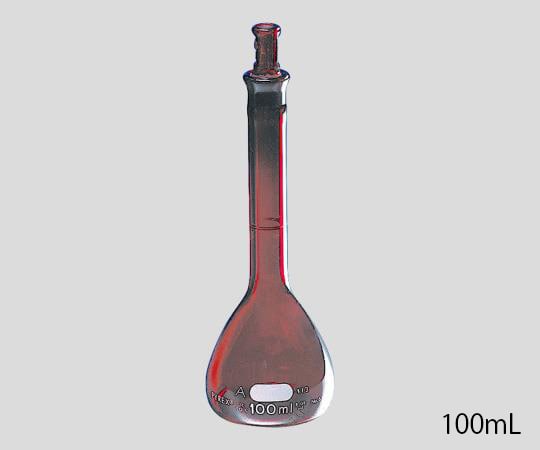 コーニング・PYREX メスフラスコ CLassA 茶 25mL55640-25 1個 (ご注文単位1個) 【直送品】