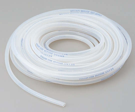 アズワン タイゴン3350サニタリー用シリコーンチューブ φ4.76×7.94 1巻 (15m) ABW00012 1巻 (ご注文単位1巻) 【直送品】