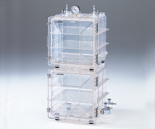 アズワン 成形真空デシケーター 360×390×385mmMVD-300N 1個 (ご注文単位1個) 【直送品】