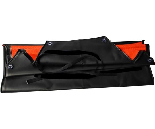 セーフラン安全用品 防水防油エプロン 厚さ0.5mm 胸付きエプロン 黒12451-1 1枚 (ご注文単位1枚) 【直送品】