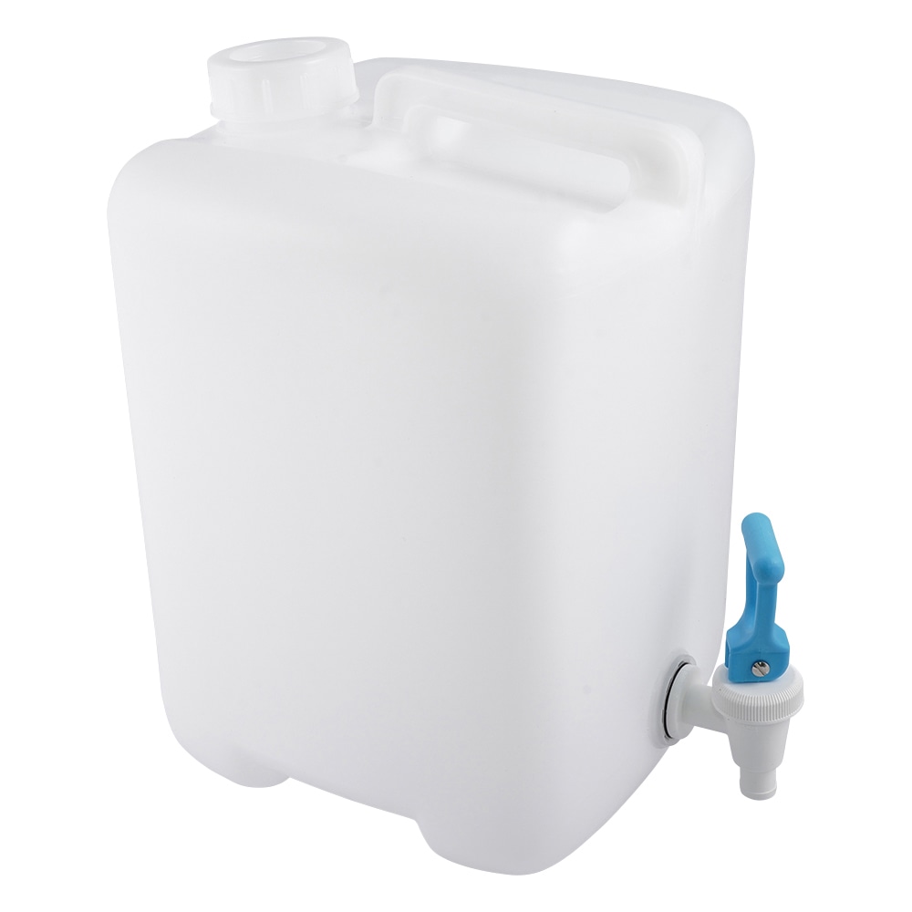 ニッコー・ハンセン イージーコック付瓶正角缶 (1ヶロ) 10L 1個1050-01 1本 (ご注文単位1本) 【直送品】