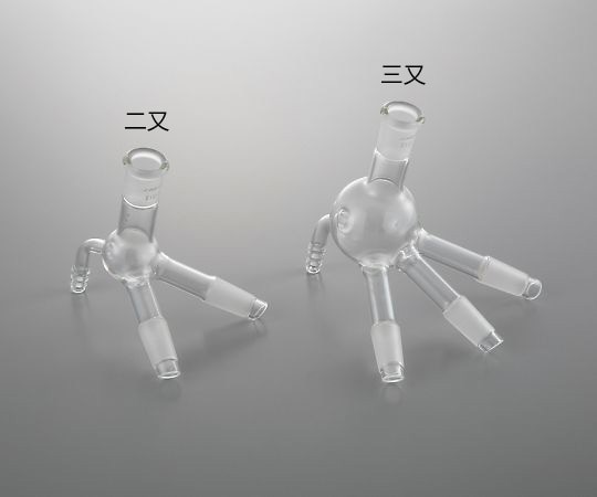 アズワン アダプター (減圧用) 三又タイプ 19/38AD3-1938 1個 (ご注文単位1個) 【直送品】