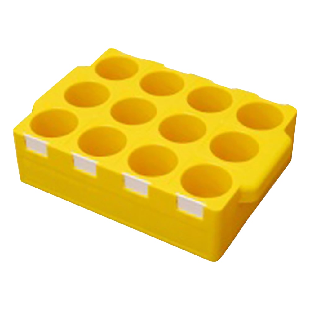 アズワン フラスコホルダー 100mL 12本用FT010 34 1個 (ご注文単位1個) 【直送品】