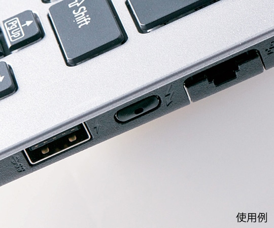 エレコム USB Type-Cポートガード 本体1個ストッパー6個セットESL-TYPEC1 1セット (ご注文単位1セット) 【直送品】