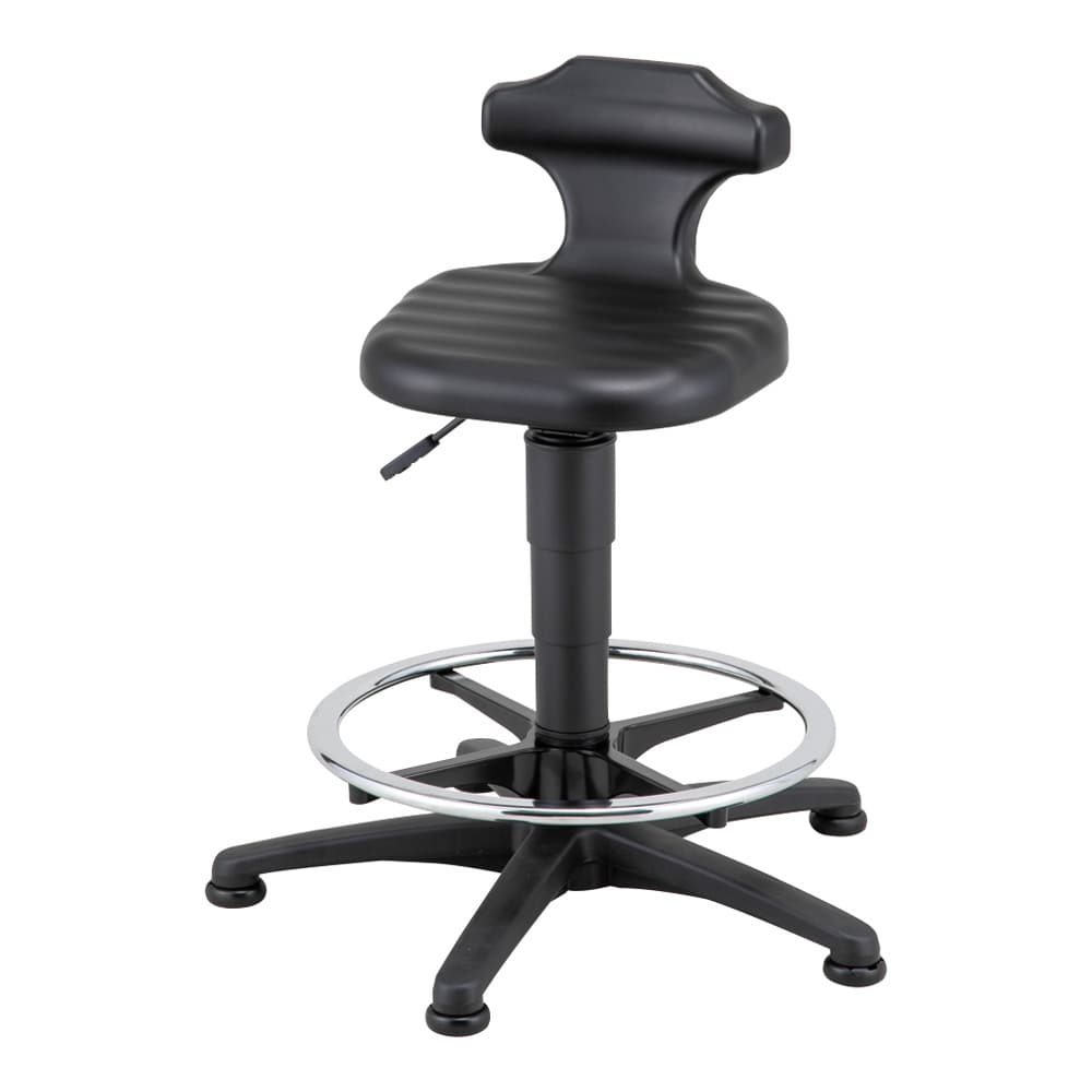 LLG Labware ラボスタンディングチェアー フットリング付き6288957 1個 (ご注文単位1個) 【直送品】