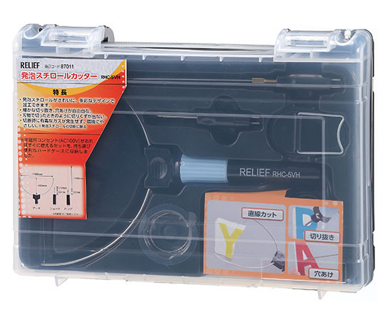 イチネンMTM 発泡スチロールカッター (ケース付) 87011 1セット (ご注文単位1セット) 【直送品】