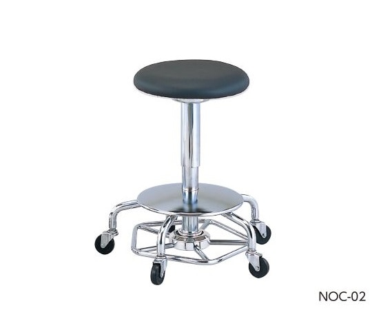 アズワン サージカルチェアー 高さ530~710mmNOC-02 1脚 (ご注文単位1脚) 【直送品】
