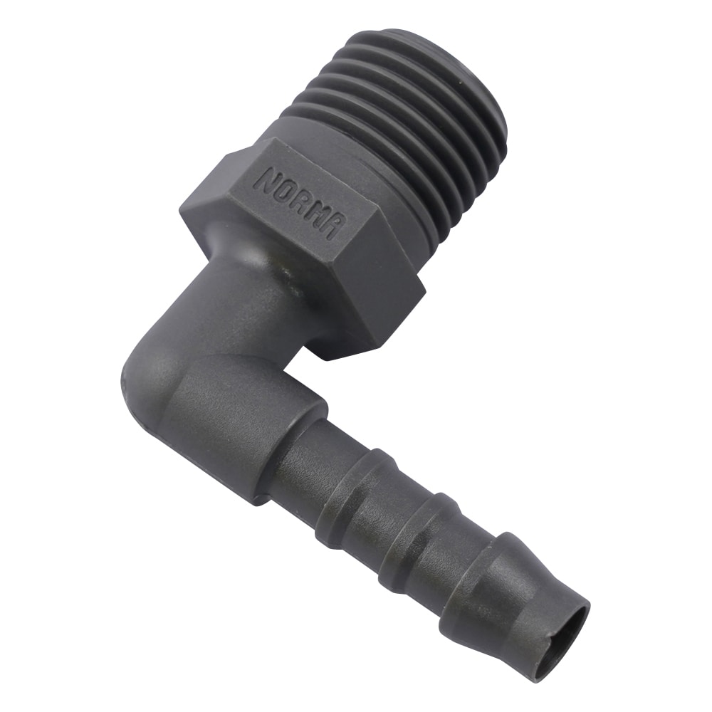 アズワン ホースエルボー 10個入WES-6×1/4 1箱 (ご注文単位1箱) 【直送品】