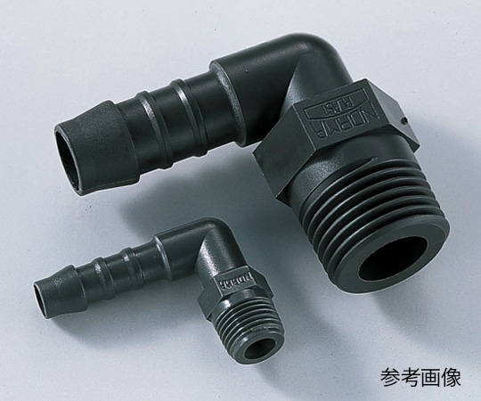 アズワン ホースエルボー 10個入WES-10×3/8 1箱 (ご注文単位1箱) 【直送品】