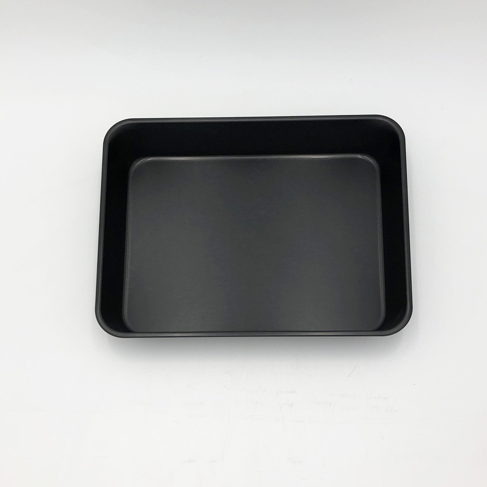 アズワン ブラック角バット (酸化発色加工) 15枚取浅型 1個 (ご注文単位1個) 【直送品】