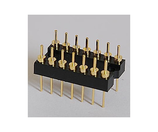 アズワン DIP連結ソケット 14ピンWDIP-PIN14 1個 (ご注文単位1個) 【直送品】