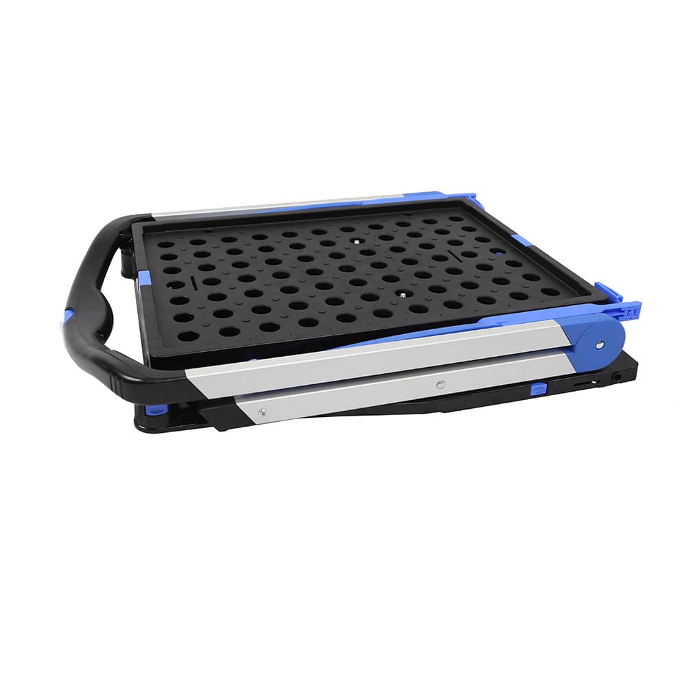 アズワン 折り畳み2段台車 (コンテナ付き) AS-99G 1個 (ご注文単位1個) 【直送品】