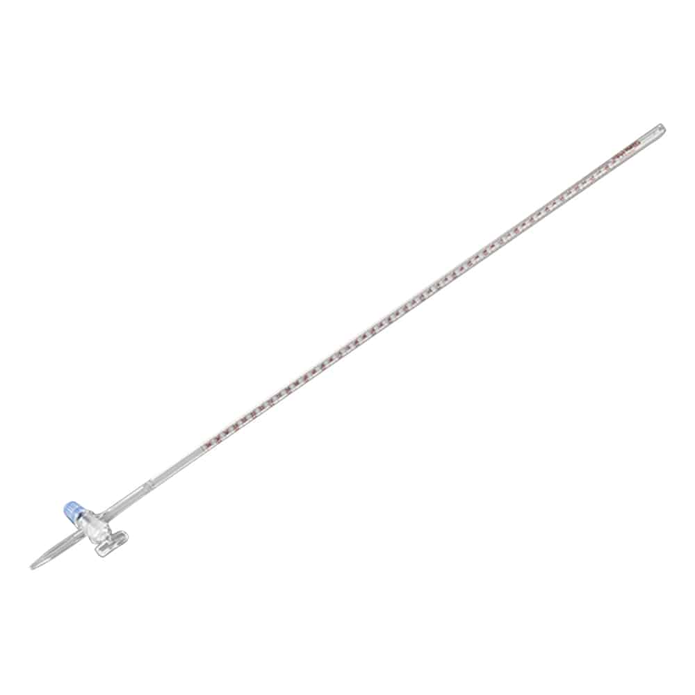 アズワン ビュレット ガラスコック付50mL 1本 (ご注文単位1本) 【直送品】