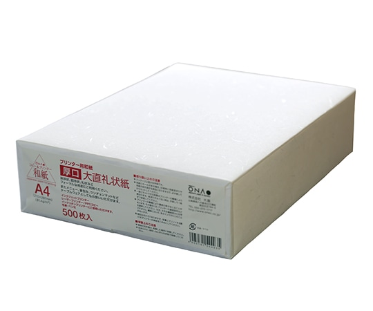 大直 厚口 大直礼状紙 A4 500枚入206020002 1パック (ご注文単位1パック) 【直送品】
