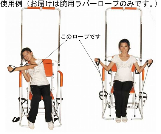 ヤマトヒューマン YMHT-250用腕用ラバーロープYMHT-250HR 1個 (ご注文単位1個) 【直送品】