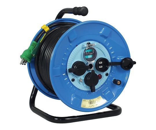 日動工業 電工ドラム (屋外型・防雨・防塵型・漏電保護専用ブレーカー付) NPW-EB23 1台 (ご注文単位1台) 【直送品】