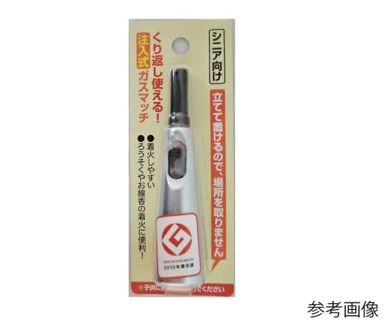 ライテック 注入式 ガスマッチ 優火スリム ブリスター 1個 (ご注文単位1個) 【直送品】