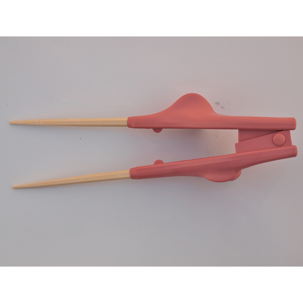 ウインド 箸ぞうくんクリア (自助食器) ピンク 右手用S-14 1個 (ご注文単位1個) 【直送品】