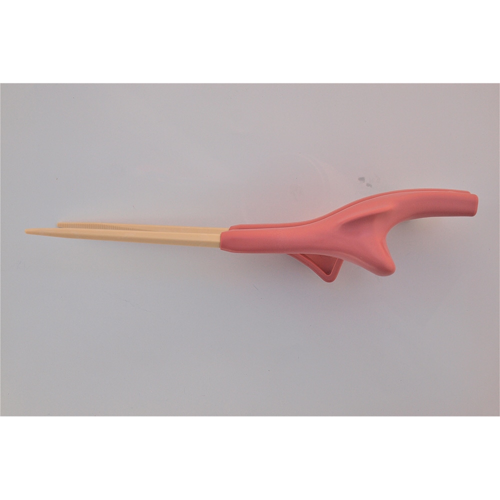 ウインド 箸ぞうくんクリア (自助食器) ピンク 右手用S-14 1個 (ご注文単位1個) 【直送品】