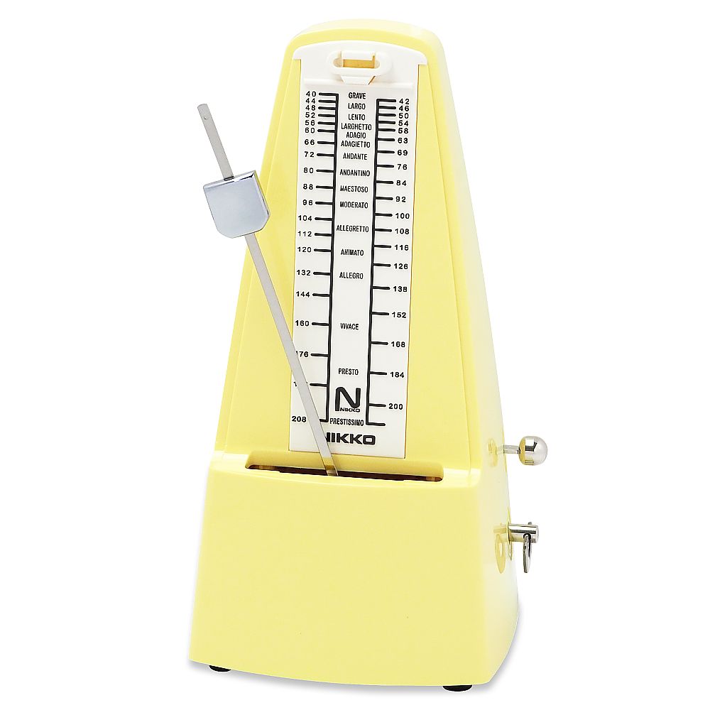 日工精機 メトロノーム パールイエロー236 1個 (ご注文単位1個) 【直送品】