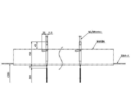 ネグロス電工 ライティングガイダー 1箱 (2本組入) LG2 1箱 (ご注文単位1箱) 【直送品】