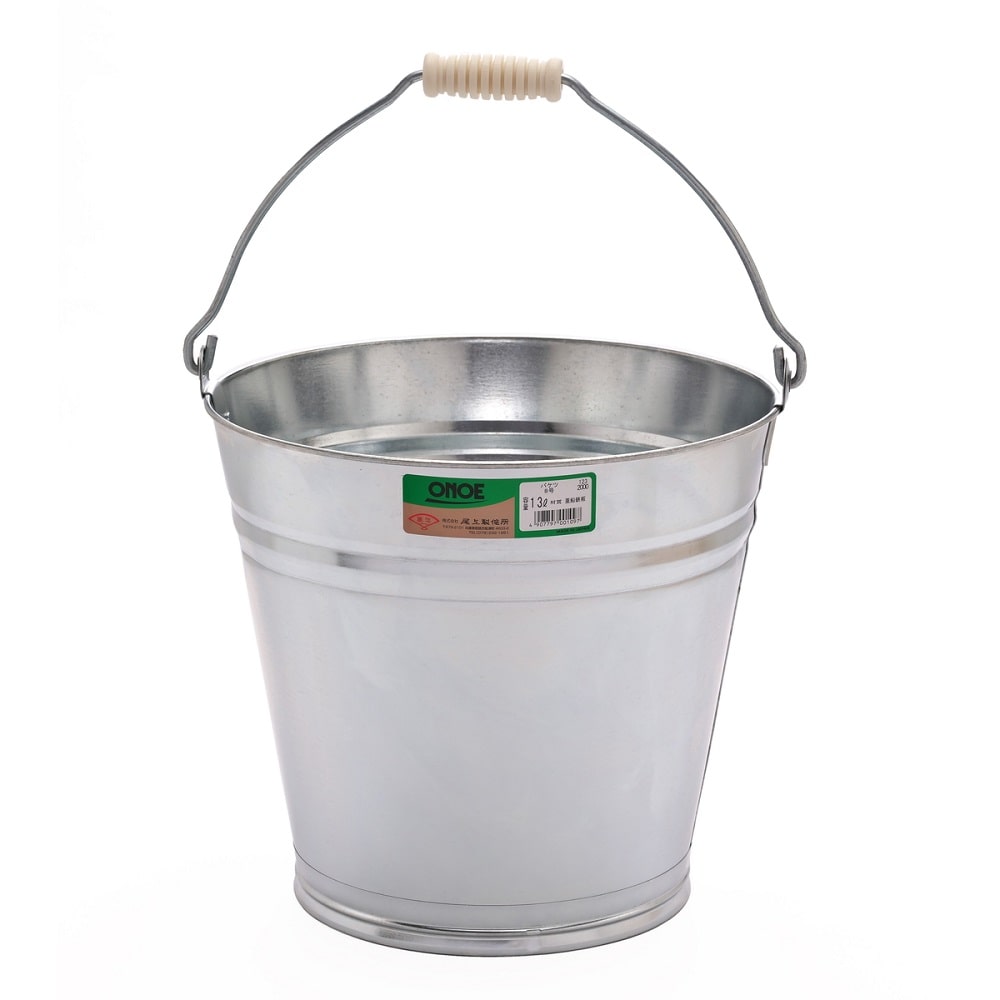 尾上製作所 バケツ 8号 13L8ゴウ 1個 (ご注文単位1個) 【直送品】