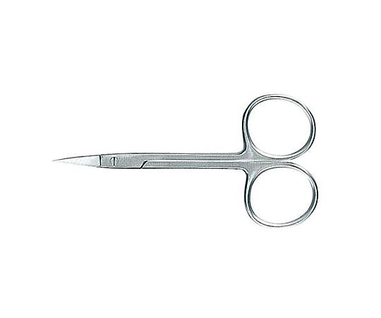 エスコ 90mm はさみ (精密/ステンレス製) EA540ME-25 1個 (ご注文単位1個) 【直送品】