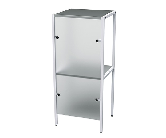 アズワン フロントパネル付き架台 351×306×798mmTH1-001 1台 (ご注文単位1台) 【直送品】