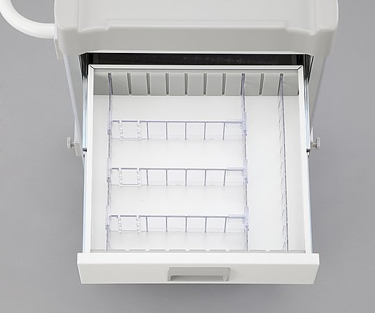 アズワン ホワイトワゴン (LUXE) 仕切板セット (浅 引出し用) N-AD3 1セット (ご注文単位1セット) 【直送品】